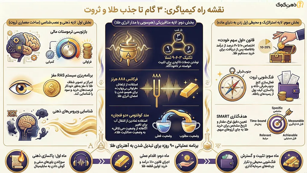 جذب طلا